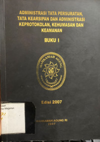 Image of Administrasi Tata Persuratan, Tata Kearsipan dan Administrasi Keprotokolan, Kehumasan dan Keamanan