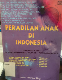 Image of Peradilan anak di Indonesia