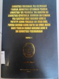 Administrasi perencanaan,pola kelembagaan peradilan,administrasi kepegawaian peradiloan,administrasi tata persuratan,tata kearsipan dan administrasi keprotokolan,kehumasan dan keamanan,pola klasifikasi surat MA RI