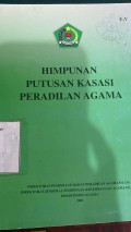 Himpunan Putusan Kasasi Peradilan Agama