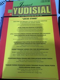 Jurnal Yudisial Lokus Studi VOL 14